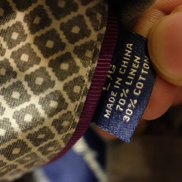 Tommy Bahama Linen Blend Button Down Men’s Large Gray Casual Beachwear - Picture 3 of 8